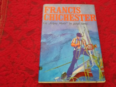 FRANCIS CHICHESTER - CU GIPSY MOTH IN JURUL LUMII CARTRONATA RF7/3 foto