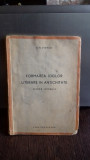 FORMAREA IDEILOR LITERARE IN ANTICHITATE , SCHITA ISTORICA de D.M. PIPPIDI , 1944