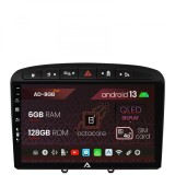 Cumpara ieftin Navigatie Peugeot 308 408 (2008-2013), Android 13, B-Octacore 6GB RAM + 128GB ROM, 9 Inch - AD-BGB9006+AD-BGRKIT265