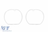 Set de ghiduri de lumina potrivit pentru inel mare pe BMW X1 F48 2016-2020 pentru modelul cu faruri xenon, stanga si dreapta Performance AutoTuning