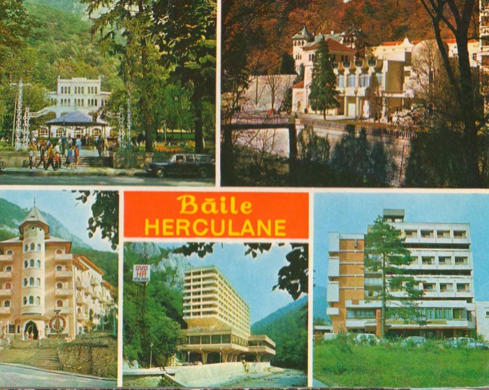 CPIB 15346 - CARTE POSTALA - BAILE HERCULANE. MOZAIC