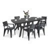 Curver Set de mobilier de gradina Juliemore 6 &icirc;n 1 Mobalis Homvera