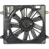 GMV radiator electroventilator Jeep Wrangler (Jk/Tj), 04.2007-, Motorizare 2,8 Crd 130kw; 3,8 V6 146kw Diesel/Benzina, tip climatizare cu AC, dimensi