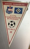 Fanion Istoric CCE 1983 Dinamo București - Hamburg SV 3-0 (Meciul de Aur)