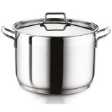 Oala din otel inoxidabil cu capac metalic 3,5L Handy KitchenServ