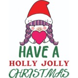 Sticker decorativ, Christmas , Multicolor, 77 cm, 7004ST