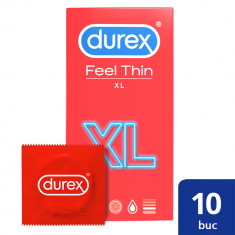 Prezervative Durex Feel Thin XL 10 bucati foto