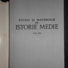 Florin Constantiniu - Studii si materiale de istorie medie. volumul 7