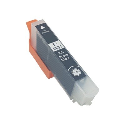 Epson T2631 XL foto negru (photo black) cartus compatibil - 500 pagini foto
