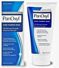 PANOXYL 10% peroxid benzoil gel curatare, Acnee Retinol Riduri foto