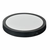 Cumpara ieftin Spot Led / plafoniera tavan cu rama neagra, rotund aplicat &Oslash;300, 36W, 4100k, lumina neutra