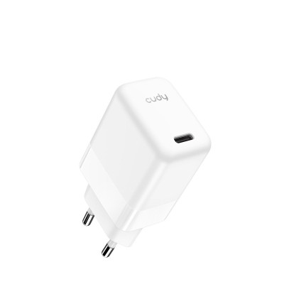 CUDY 30W USB-C Charger with EU Plug foto