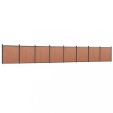 Cumpara ieftin Panou pentru gard, maro, 1391x186 cm, WPC