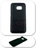 Toc Back Case Leather Samsung Galaxy A9 (2016) NEGRU