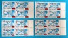 TIMBRE ROM&Acirc;NIA LP 1528/2000 75 de ani de la &icirc;nființarea C.F.R.N.A. (supratipar) -Bloc de 4 - MNH, Nestampilat