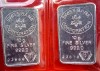 (A49) 2 LINGOURI DIN ARGINT (10 GRAME FIECARE) - SWISS BANK CORPORATION, PURITATE 999, IDEAL PENTRU INVESTITIE IN METALE PRETIOASE, Lingou