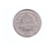 Moneda Bulgaria 10 stotinki 1906, stare buna, curata, Europa, Cupru-Nichel