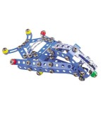 Set constructie din 162 piese metalice model avion, Oem