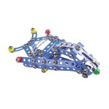 Set constructie din 162 piese metalice model avion