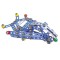 Set constructie din 162 piese metalice model avion