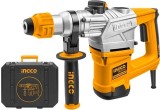 Ciocan rotopercutor 1250W, 5J, 850rpm, 3800bpm, SDS Plus, cu 3 burghie si 2 dalt&Igrave;&brvbar;i, INGCO RH12008