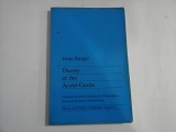THEORY OF THE AVANT-GARDE - PETER BURGER