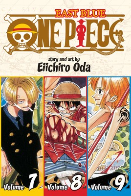 One Piece: East Blue: Volume 7, Volume 8, Volume 9 foto