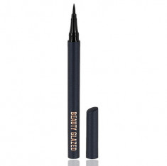 Tus de ochi Beauty Glazed Waterproof Eyeliner, Negru foto