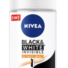 Deodorant roll-on Nivea Black & White Invisible Ultimate Impact, feminin, 50 ml