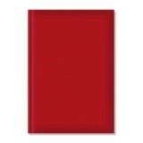 Agenda A5 nedatata, 244 pagini, culoare rosu, format practic