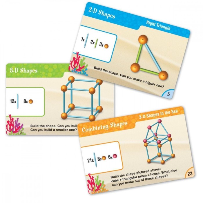 Set constructie - Forme 3D PlayLearn Toys