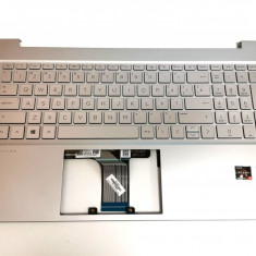 Carcasa superioara cu tastatura iluminata palmrest Laptop, HP, Pavilion 15-EG, 15-EH, M14598-001, M14598-271, TPN-Q245, TPN-Q246