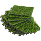 Iarba artificiala 25 mm/30x30 cm, verde, set 10 buc GartenVIP DiyLine, ART
