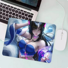 Mouse pad League Of Legends " Fan Art Ahri 3 " 18x22cm