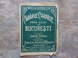 Partitură , Cărăruie, Cărăruie care duci la București &ndash; Alfred Pagoni Fredon &amp; Joan Manu