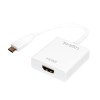 Adaptor USB-C la HDMI LogiLink UA0236A, 4K, 14cm