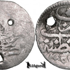 1703 (1115AH) #7, AR Para - Ahmed al III-lea - Constantinopol - Imperiul Otoman