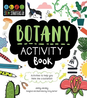 Stem Starters for Kids Botany Activity Book: Packed with Activities and Botany Facts! foto