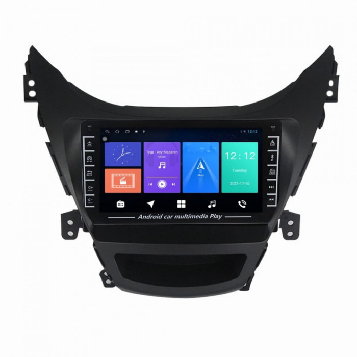 Navigatie dedicata cu Android Hyundai Elantra V 2010 - 2014, 1GB RAM, Radio GPS