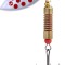 Lingurita Rotativa Zebco 6g Trophy Z-River No. 1 silver/red dots sinking