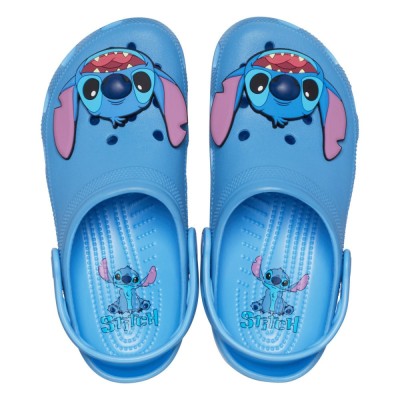 Saboti Crocs Classic Disney Stitch Clog Albastru - Oxygen foto