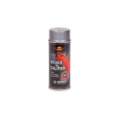 Spray vopsea Profesional CHAMPION Termic 150&amp;deg;C pentru Etriere 400ml Argintiu Automotive TrustedCars foto