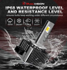 Set 2 becuri led D1S D1R 70W 35W/ bec 30000 lumeni 6500k plug&amp;play canbus !