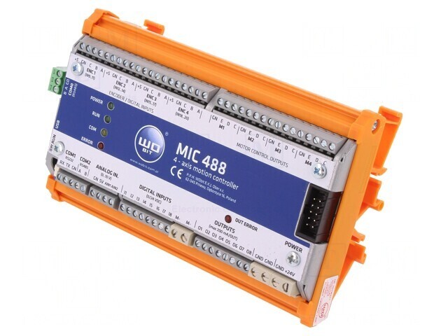 Controler de Mișcare cu Interfață RS232/RS485/USB