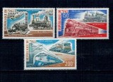 Mali 1973 - Locomotive, cai ferate, trenuri, serie neuzata