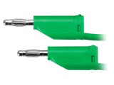 Cablu de măsurare verde 4mm 70VDC 33VAC 16A cu soclu axial