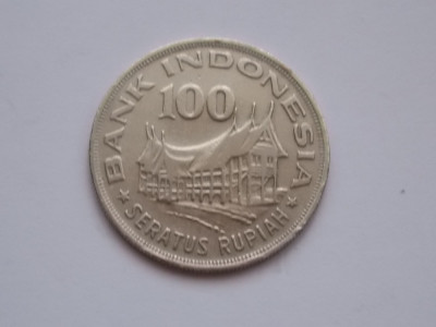 100 RUPIAH 1978 INDONEZIA foto