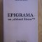 Elis Rapeanu - Epigrama, un stranut literar? (cu autograful autorului)
