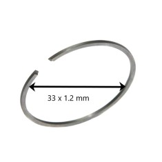 Segmenti 33 x 1.2 mm pentru drujba, motocoasa, PowerX