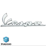 Cumpara ieftin Sigla scris "Vespa" frontala originala Vespa ET2 - ET4 - Granturismo - GTS - GTV - LX - PK - PX - Primavera - S - Sprint 50-300cc